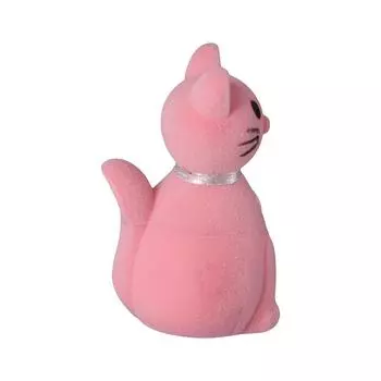 Cat Turtle Tortoise Cartoon Animals Velvet Ring Box Jewelry Display Storage Case Gift Boxes B