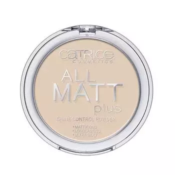 Catrice All Matt Plus Пудра для контроля блеска 010 Прозрачная 10гр