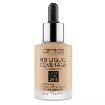 Catrice HD Liquid Coverage Foundation 30 мл, нет. 032 Телесно-бежевый, 1 шт.