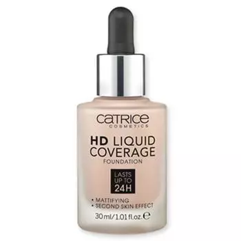 Catrice HD Liquid Coverage Foundation 30 мл, нет. 020 Розово-бежевый, 1 шт.