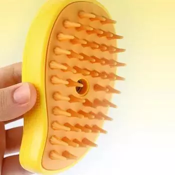 Cats Bath Brush Cats Pet Electric Sprinkler Grooming Soft Silicone Epilator Kitten Home Accessories Supplies Products Garden 1pcs зелёный