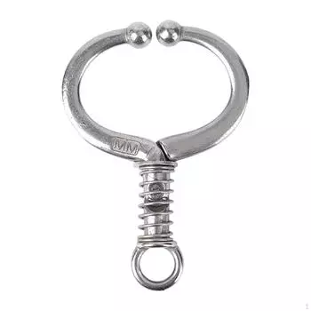 Cattle Bull Nose Ring Farm Animals Equipment Stainless Steel Spring Cow Pliers 12.5cmx9cm