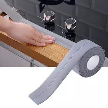 Caulk Strip, инструмент для герметизации лент, герметик для ванной, кухни, душевой плитки из ПВХ, герметик для раковины