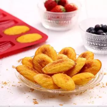 Cavities Silicone Madeleine Cake Mold Shell Cake Biscuit Cookies Mould Home Kitchen Нелипкие Легко снимаемые формы для выпечки