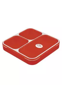 CB Japan Bento Box Прозрачный красный тонкий Foodman 800 мл DSK красный
