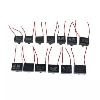 Cbb61 450 В 1-10Uf Двигатель потолочного вентилятора Работает Пусковой Конденсатор 1.2UF
