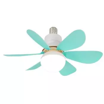 Ceiling Fan Light AC86-265V 110V 220V Chandelier Fan for Indoor Office Market E27 30W LED Fan Detachable FanBlades белый