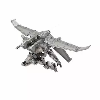 Цельнометаллический арбалет HG с пластиковой моделью аварийного развертывания Panic! Версия IV (Оборудованный усилитель) 1/60 с цветовой кодировкой