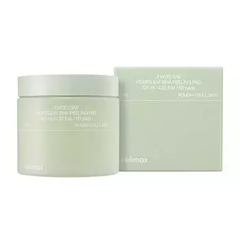 [celimax] JI WOO GAE Heartleaf BHA пилинг-подушечки 125 мл, 60 шт.