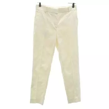 CELINE made in Italy Slim pants 34 Ivory Women Used