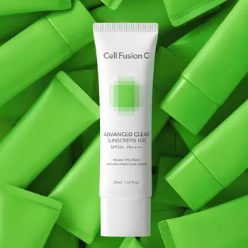 Cell Fusion C Прозрачный солнцезащитный крем Advanced 50 мл (SPF50 +) 1 PCS