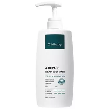 Cellapy A-Repair Крем-гель для душа с цветочно-мускусным ароматом, 500 мл, 1 шт.
