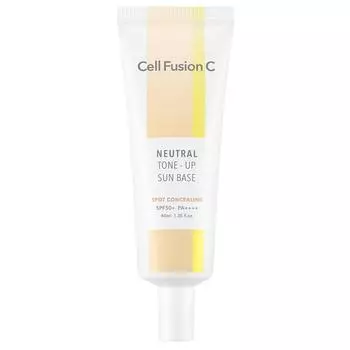 Cellfusion C Нейтральная тональная основа под солнце SPF50+ PA++++, 40 мл, 1 шт.