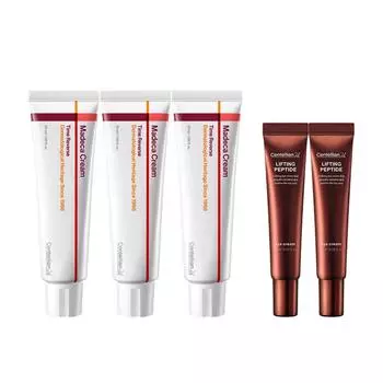 Centellian 24 Madeca Cream Time Reverse 240-часовой укрепляющий увлажняющий крем 50 мл, крем*3 + крем для глаз 15 мл*2
