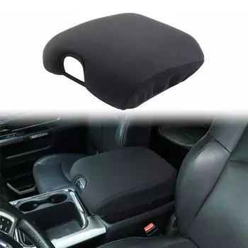 Center Console Armrest Cover For Dodge Ram 1500250035002010-2017, Black