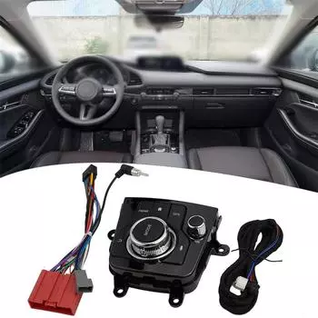 Center console control switch for Mazda 3-14-17 large screen modification