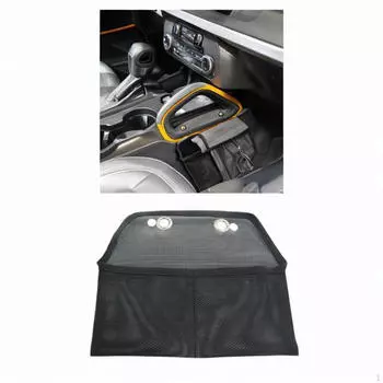 Center Console Organizer Gear Shift Pocket Bag Auto for