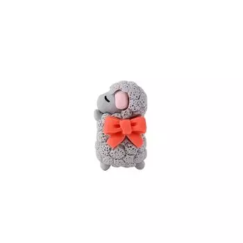 Center Console Rabbit Interior Ornaments Car Decoration Sleeping Animals Figure Car Ornaments Sheep