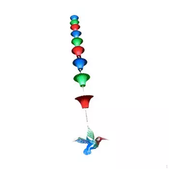 Цепь для водосточного желоба Bird Rain Chain, сменные водосточные трубы, водоотводящий коллектор для дождевой воды