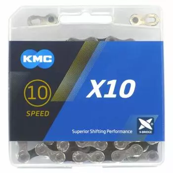 Цепь KMC X10 10 скоростей 116 звеньев скорость/10S/10 [Б/у]