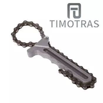 Цепной ключ для элемента масляного фильтра двигателя TIMOTRAS, ключ для фильтра, инструменты для разборки и обслуживания автомобильного двигателя