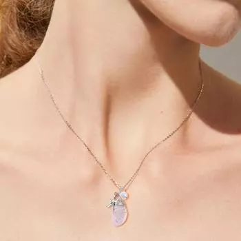 Цепочка на ключицу, антикоррозийное украшение на шею, легкое популярное женское пляжное ожерелье для девочек, ювелирный аксессуар белый