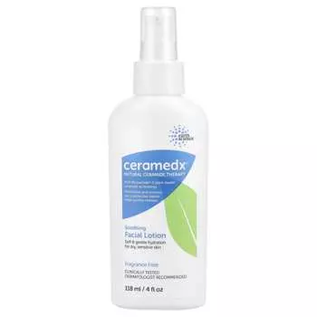 Ceramedx, успокаивающий лосьон для лица, без отдушек, 4 жидких унции (118 мл)