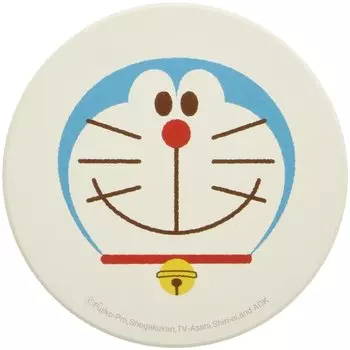 Ceramic Water Absorbing Coaster Diameter 9cm Face 493522 Doraemon