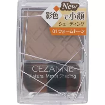 Cessanne Cosmetics Cessanne Natural Matte Shading 01 Теплый тон