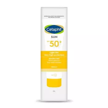 Cetaphil Sun SPF 50 Sunscreen Gel For Combination Skin Lightweight Water Resistant 50 ml
