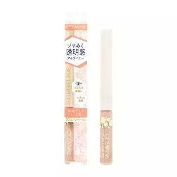 Cezanne gel glow liquid liner 20 moon beige 2.0g liquid glitter liner tear bag multicolor glitter