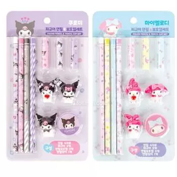 CG Mall My Melody Kuromi Набор из 2 предметов: карандаш и защитный колпачок