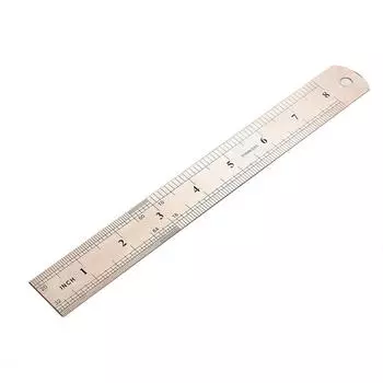 Ch 20Cm металлическая линейка метрическая линейка прецизионный двухсторонний измерительный инструмент 3Cc