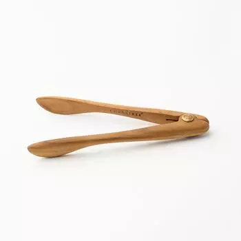 ChaBatree Wooden Tongs Teak Wood Kitchen Tools Horsetail 14.5cm коричневый