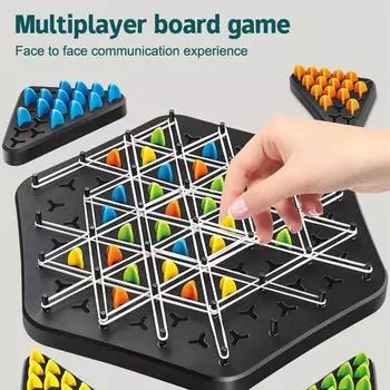 Chain Triangle Chess Splendor Duel Настольная игра Стратегическая игра для детей и взрослых Веселая семейная игра Логические шахматы Трек Настольная игра