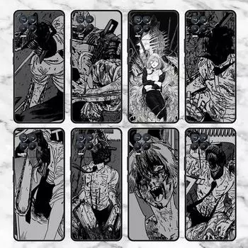 Chainsaw Man Cool Case For Realme 8 C21y GT Neo 2 3 8i C21 7 C11 6 C12 C35 C3 GT 9 Pro C12 Silicone TPU Phone Cover Realme 8i