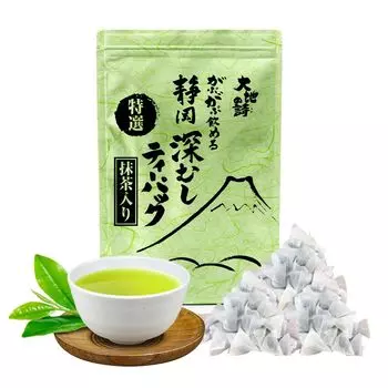 Чай Arahataen Special Selection Gourmet Shizuoka Fukamushi в упаковке 100 высококачественных чайных пакетиков Matcha, 2,5 г штук, Ichibancha, чай,