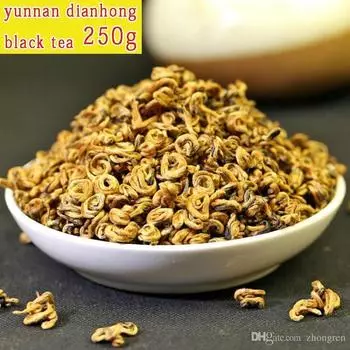 Чай черный DianGong сладкий золотой винт Юньнань с курицей 2023 г. Чай DianHong deqing 250г