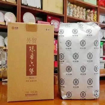 Чай Чжунча Люпао 2019 г. Хэй Ча Китай Лю Бао Ча Темный чай Внешняя торговля 500г
