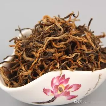Чай Dian Hong Черный чай Golden Bud с ароматом орхидеи Кунгфу Здравоохранение 250г