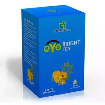 Чай для здоровья глаз Eye Bright Tea Уход за глазами 2,5 г*20 пакетиков/коробка 2.5g*20teabags/pcs
