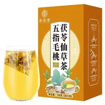 Чай Five Finger Peach Poria Cocos Xiancao Полезный травяной чай в пакетиках 150g/5.29oz