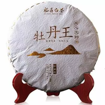 Чай Fuding Белый пион Белый чайный торт Peony King Белый китайский чай Бай Ча 300г