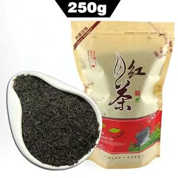 Чай Кимун китайский Цимэнь черный 250г мед сладкий вкус крафт упаковка