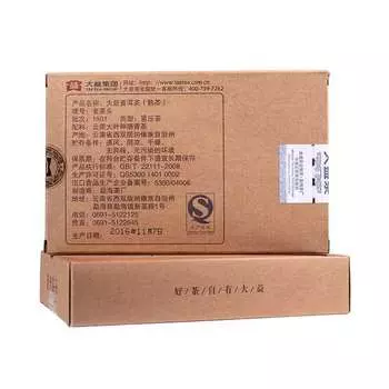 Чай Лао Ча Тоу TAETEA Dayi Ripe Pu Er Cha Tou Old Brick Шу Пуэр 280г