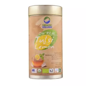 Чай с Тулси и Лимоном (100 г), Tulsi Lemon Tea, Organic Wellness