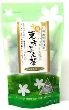 Чай Sanyo Shoji Gogo no Ippuku Touhou Bijin Tea Pack, 2 г x 20 пакетиков