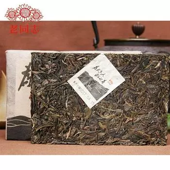 Чай Top Premium Haiwan Old Comrade Good для всех сырой пуэр кирпичик 250г 250g