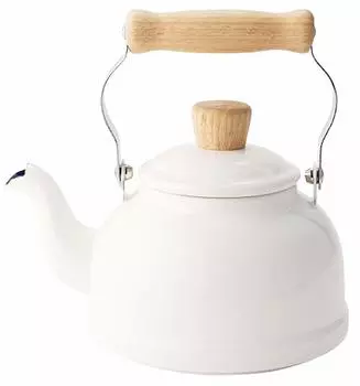 Чайник эмалированный Fuji белый эмалированный IH совместимый хлопок W 1.6L CTN-1.6K белый