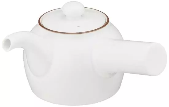 Чайник Hakusan Pottery White Matte x 9 см 330 мл Basic BASIC WARE Hasami Ware Сделано в Японии (Прибл.) 9 белый